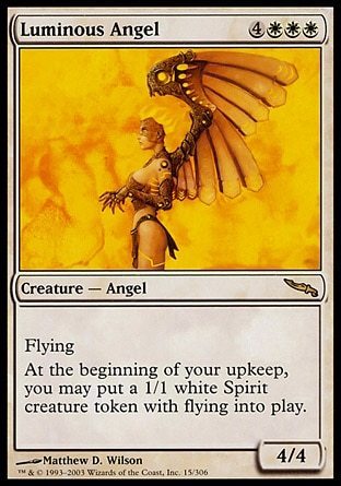 ANGEL LUMINOSO / LUMINOUS ANGEL (MIRRODIN)