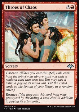 AGUIJONAZOS DEL CAOS / THROES OF CHAOS (MODERN HORIZONS)